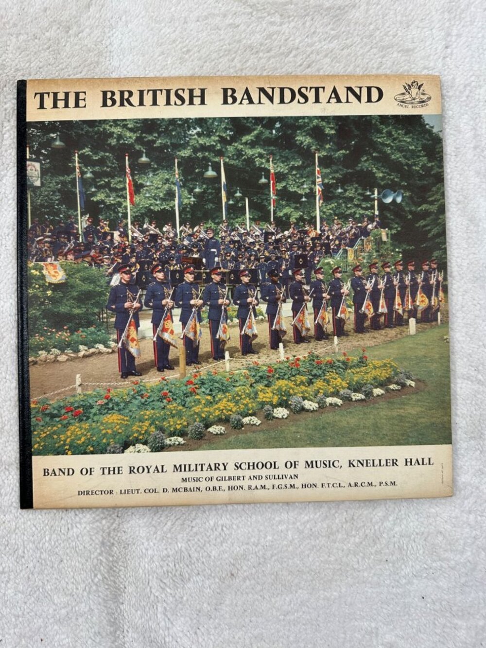 The British Bandstand Vinyl LP Gilbert & Sullivan Kneller Hall 33RPM Angel 35788